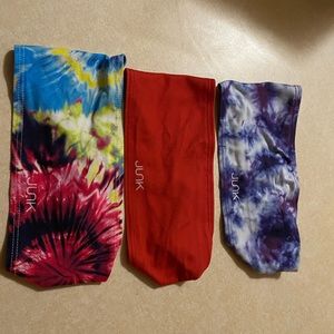 3 junk headbands. GUC